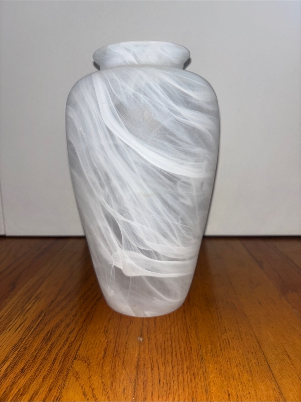 White Marble Glass Decorative Vase - Pier 1